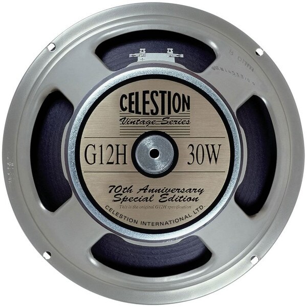 Main product image for Celestion G12H 70th Anniversary 12" 8 Ohm Guitar Sp 294-2266